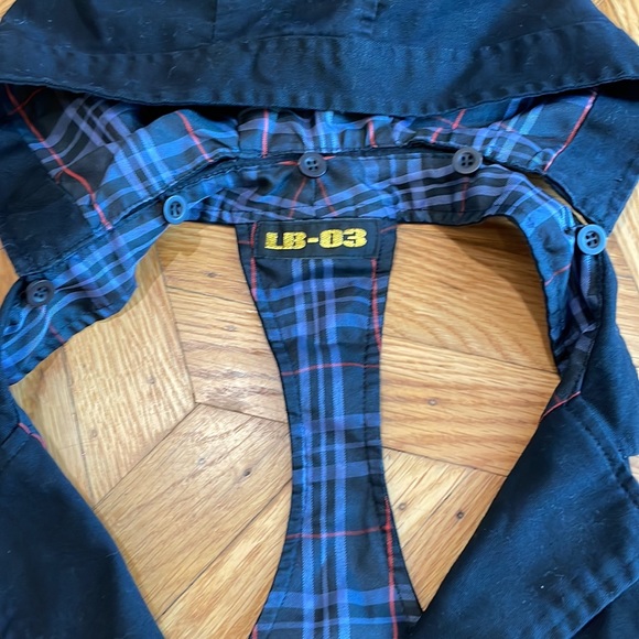 Y2K Vintage Japan hooded Vest - Picture 3 of 9